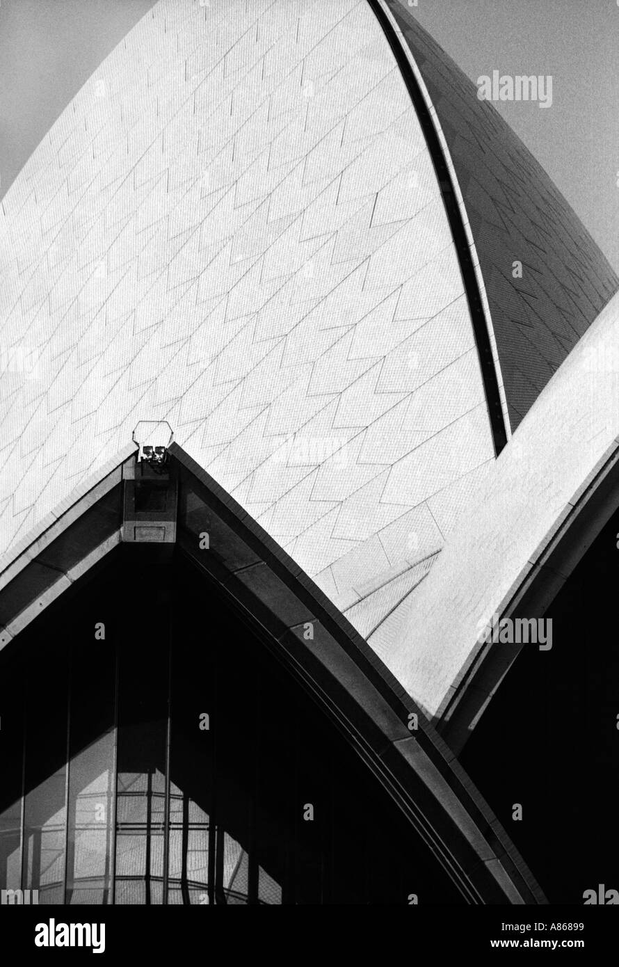 Les coquilles de l'Opéra de Sydney Banque D'Images