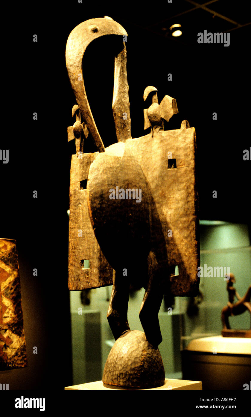 Senoufo Mali Côte d'Ivoire Africa African Museum Banque D'Images