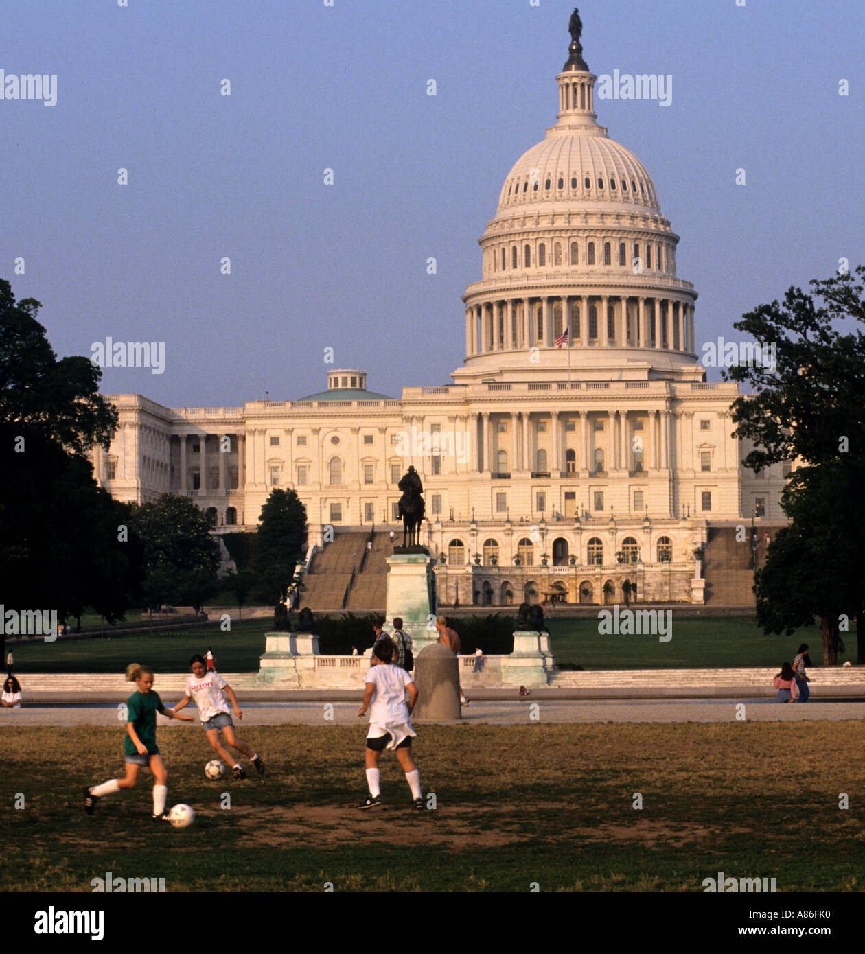 United States Washington DC D C USA Capitol Hill Banque D'Images