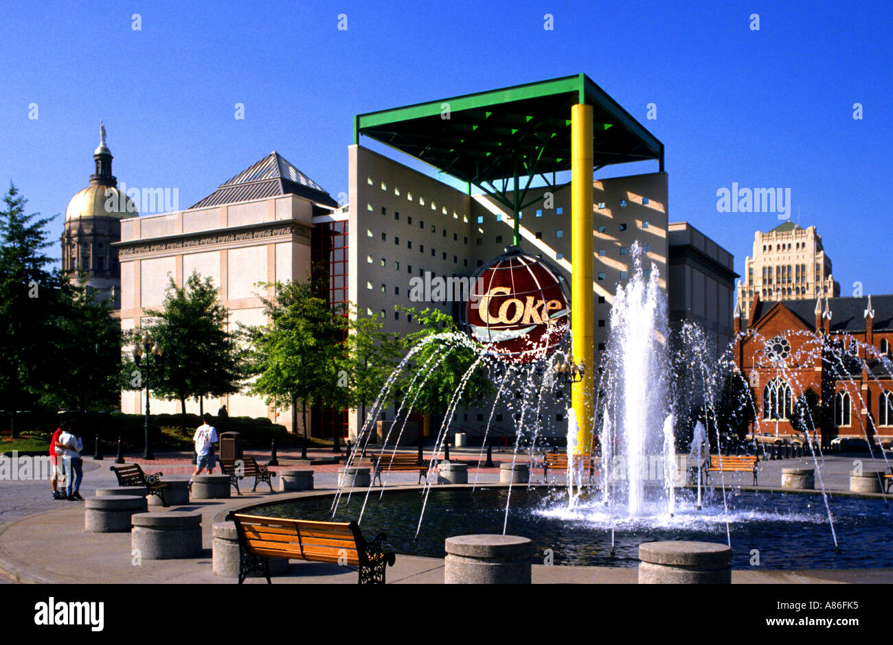 World of Coca Cola Museum Atlanta Georgia USA United States of America Banque D'Images
