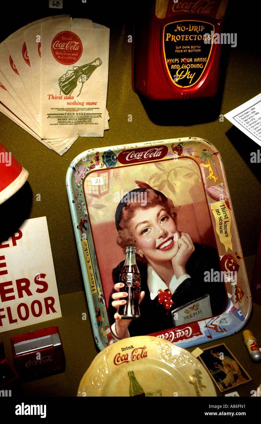 World of Coca Cola Museum Atlanta Georgia USA United States of America Banque D'Images