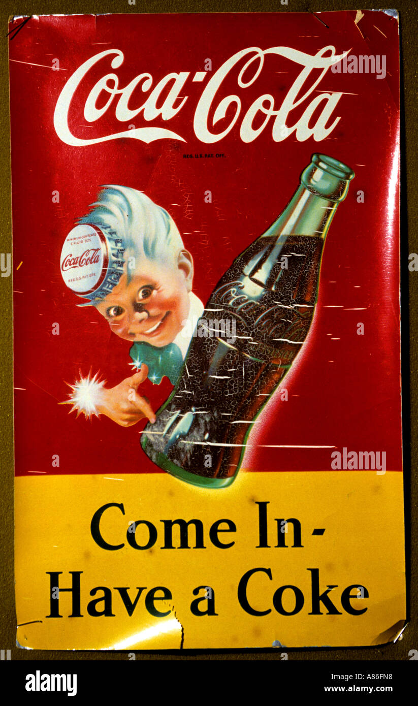 World of Coca Cola Museum Atlanta Géorgie Banque D'Images