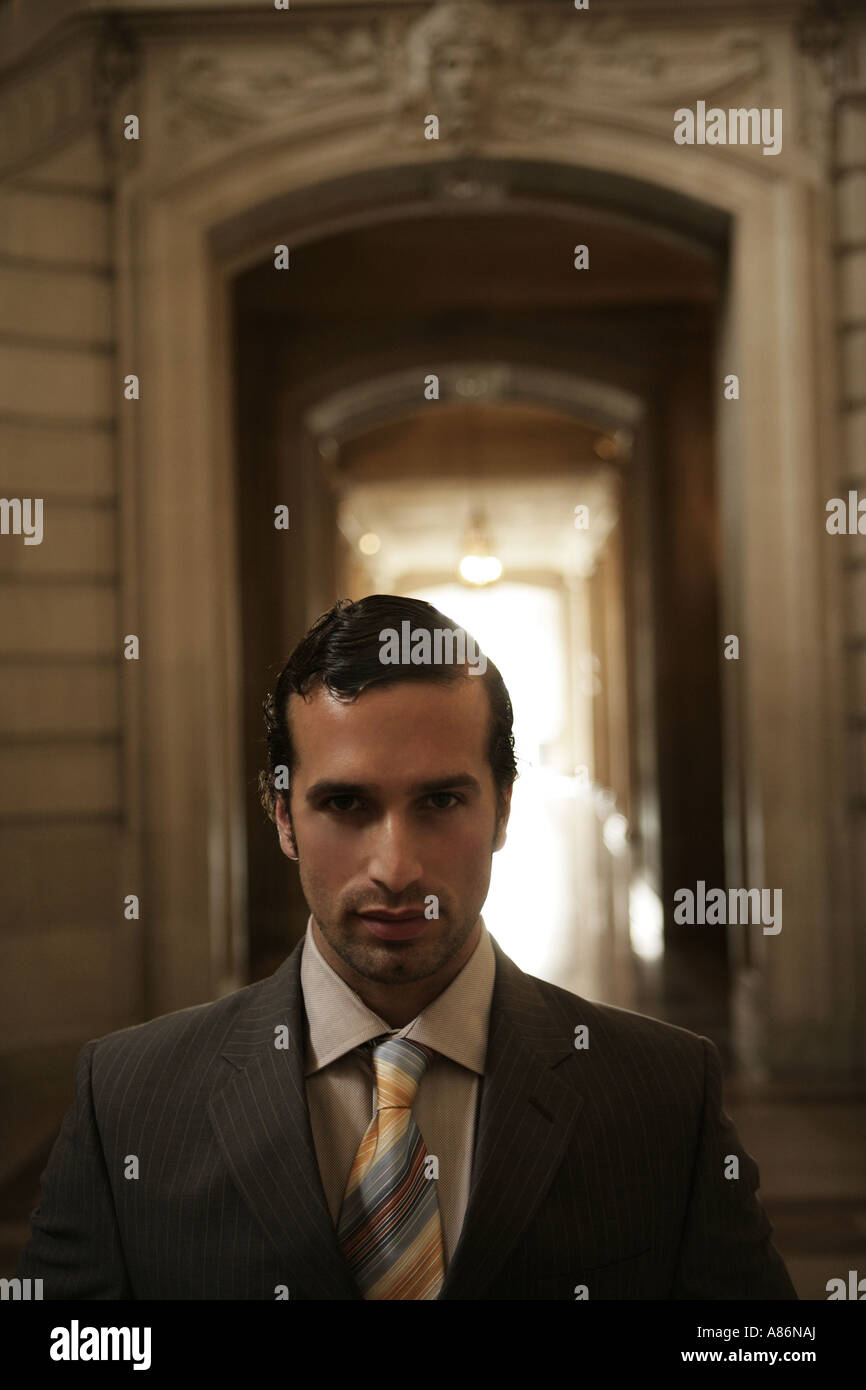 Portrait d'un homme d'affaires. Banque D'Images