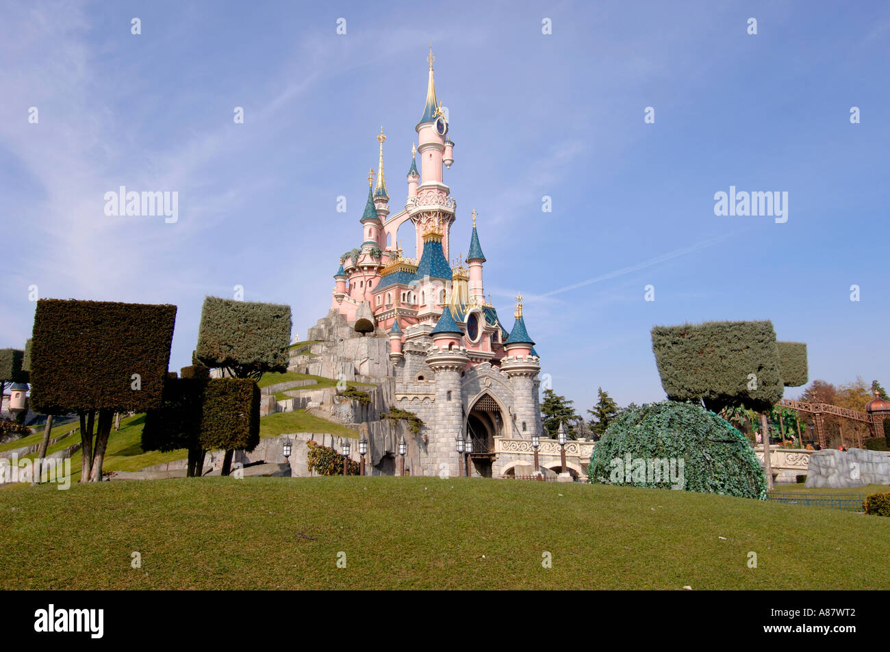 Euro Disney Paris Banque D'Images