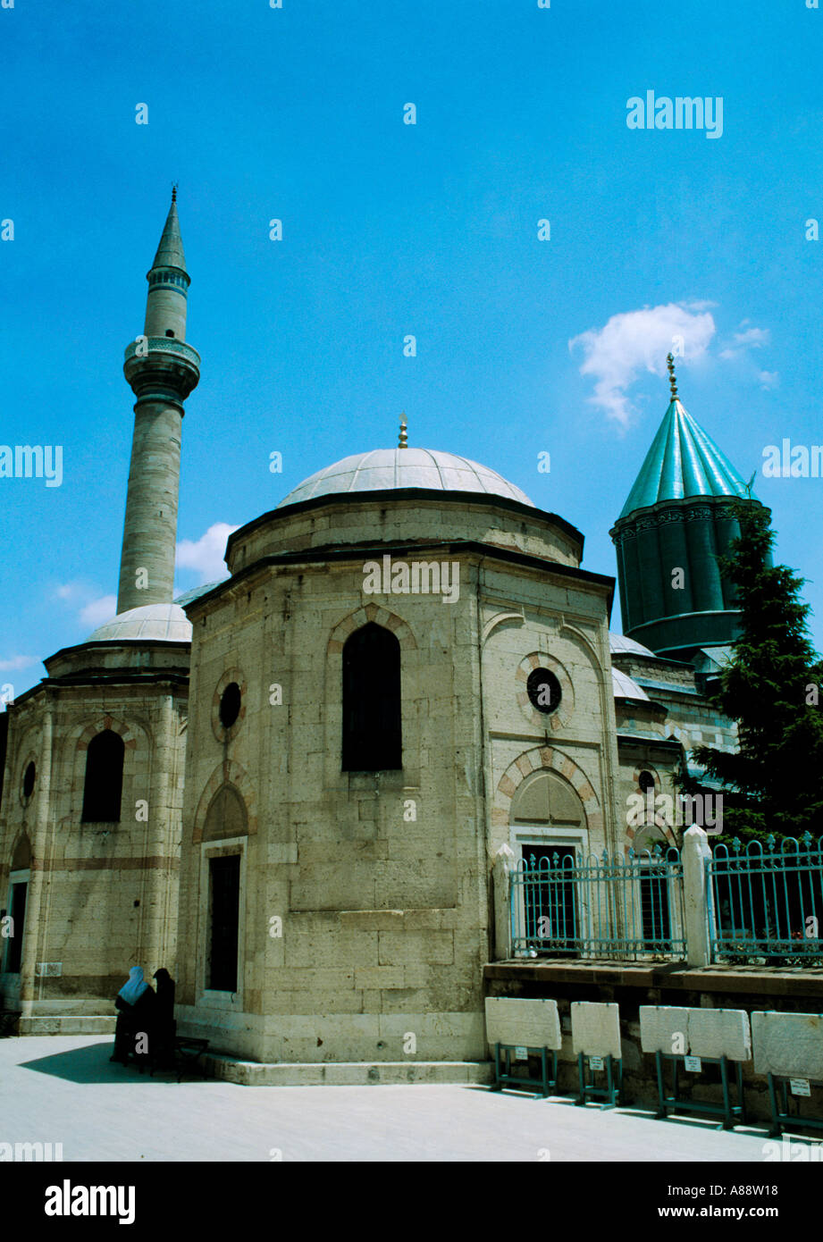 Le musée de Mevlana à Konya Banque D'Images