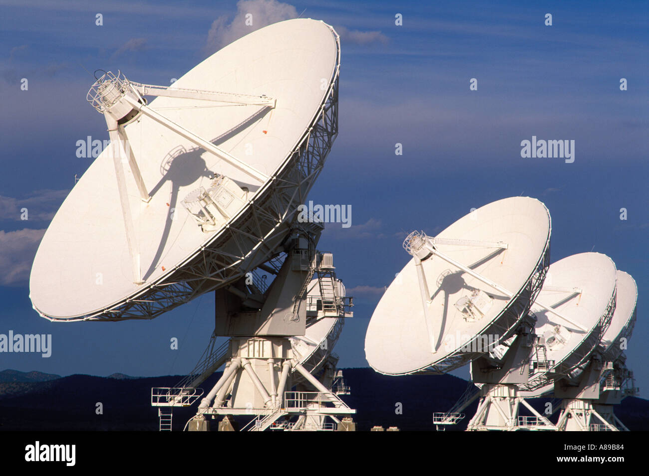 USA New Mexico Socorro Very Large Array mondes plus grand radiotélescope VLA Banque D'Images