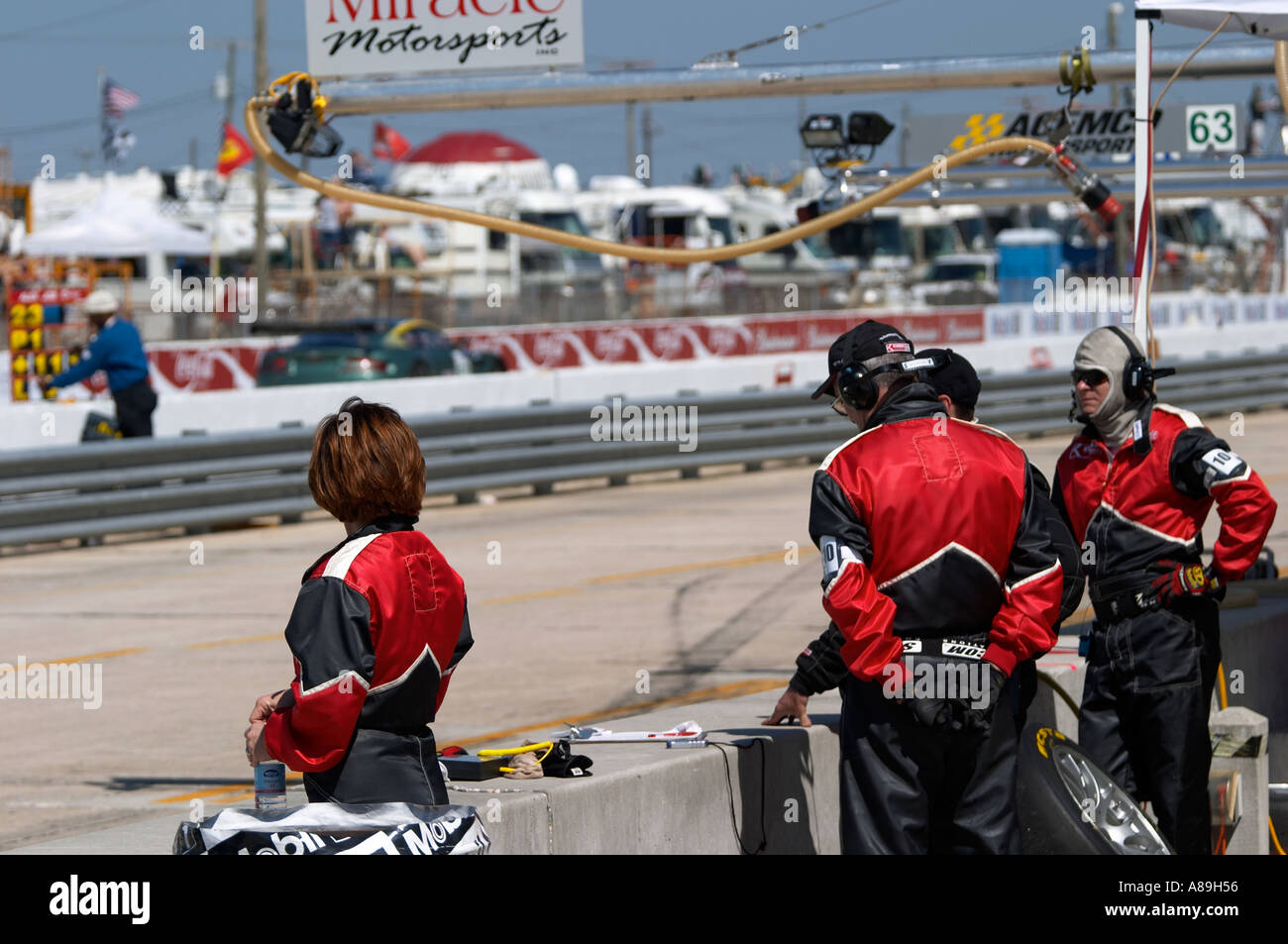 53e édition de 12 heures de Sebring course de voiture de sport à Sebring Sebring International Raceway en Floride Banque D'Images