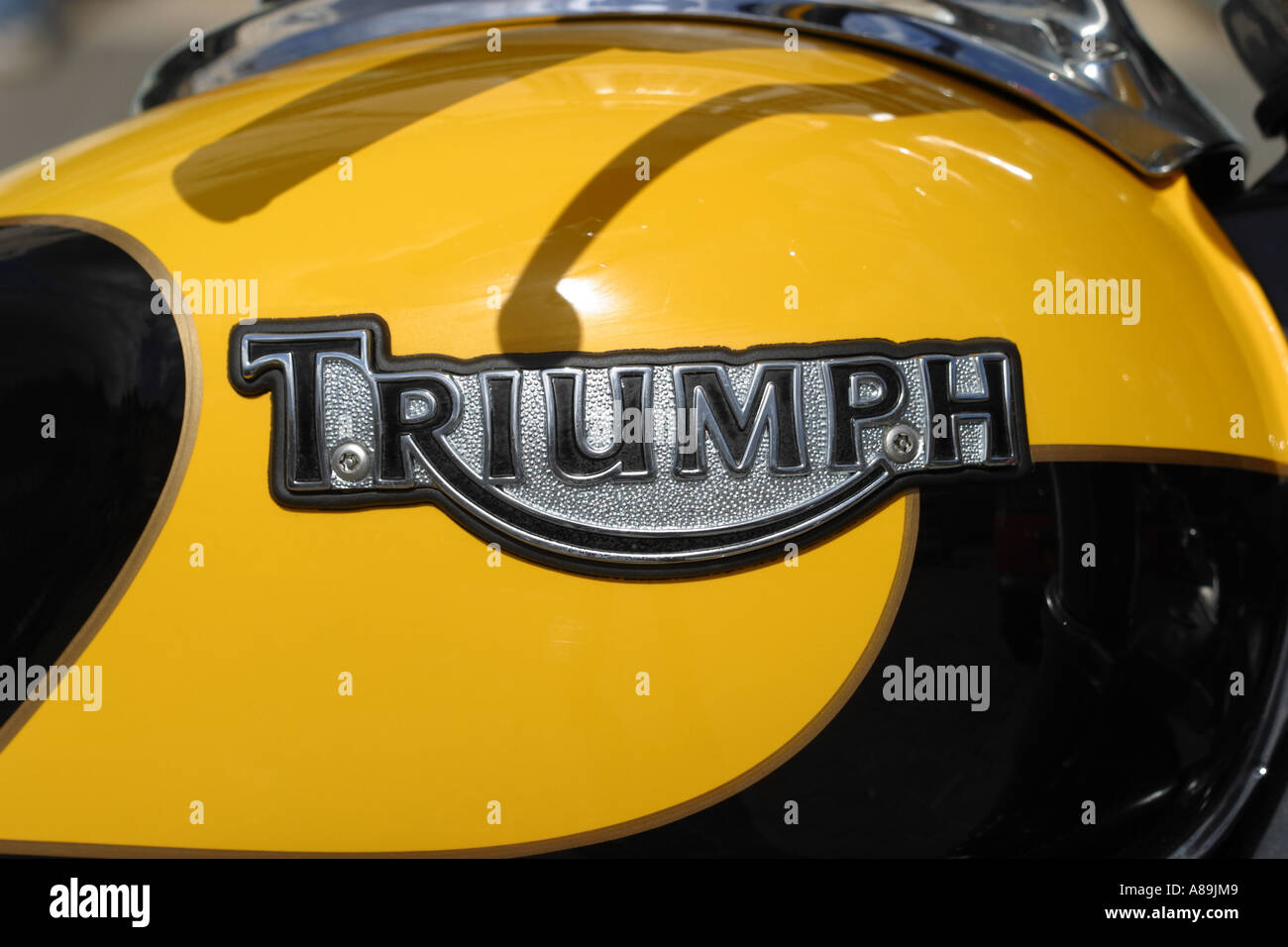 Moto Triumph Speedmaster Banque D'Images