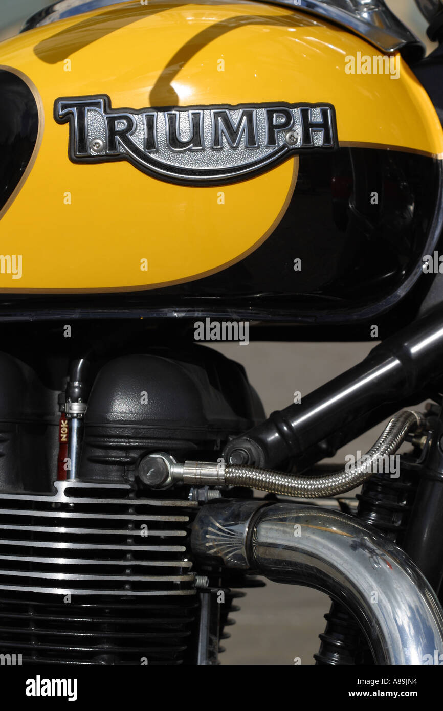 Moto Triumph modèle Speedmaster Banque D'Images