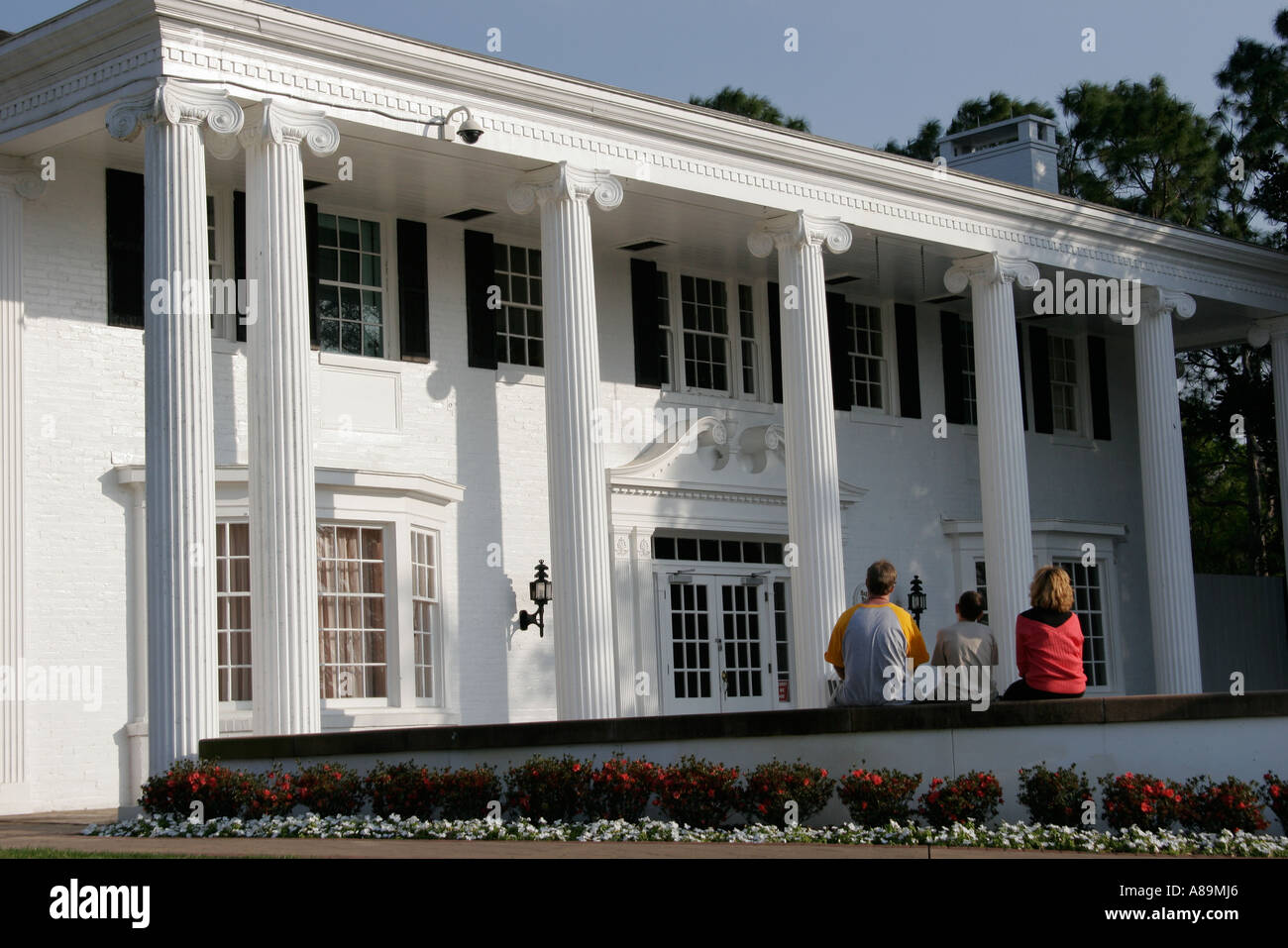 Winter Haven Florida, Cypress Gardens Adventure Park, amusement, thème, Magnolia Mansion, ancien Snolly Mansion, les visiteurs voyage visite touristique de tou Banque D'Images