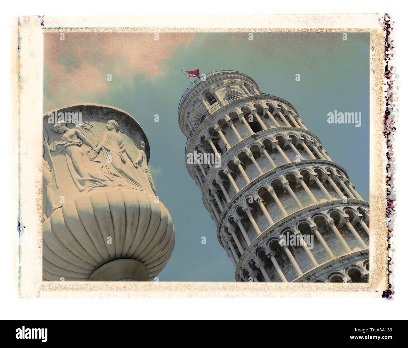 Tour de Pise Italie Banque D'Images