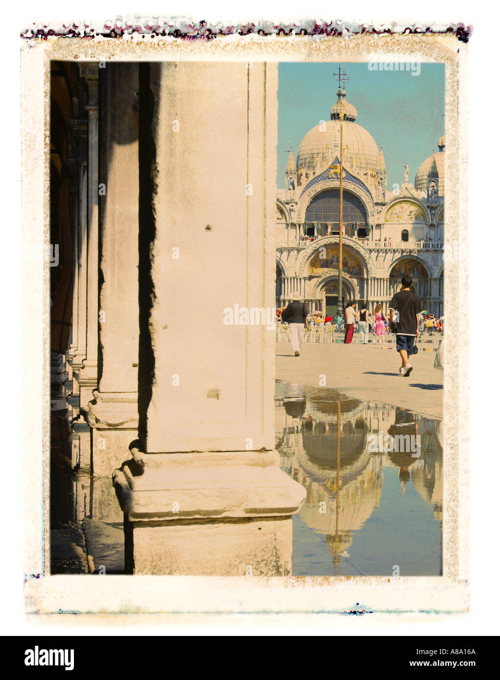 Basilique San Marco Venise Italie Banque D'Images