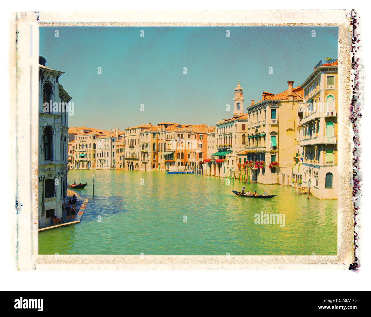 Grand Canal Venise Italie Banque D'Images