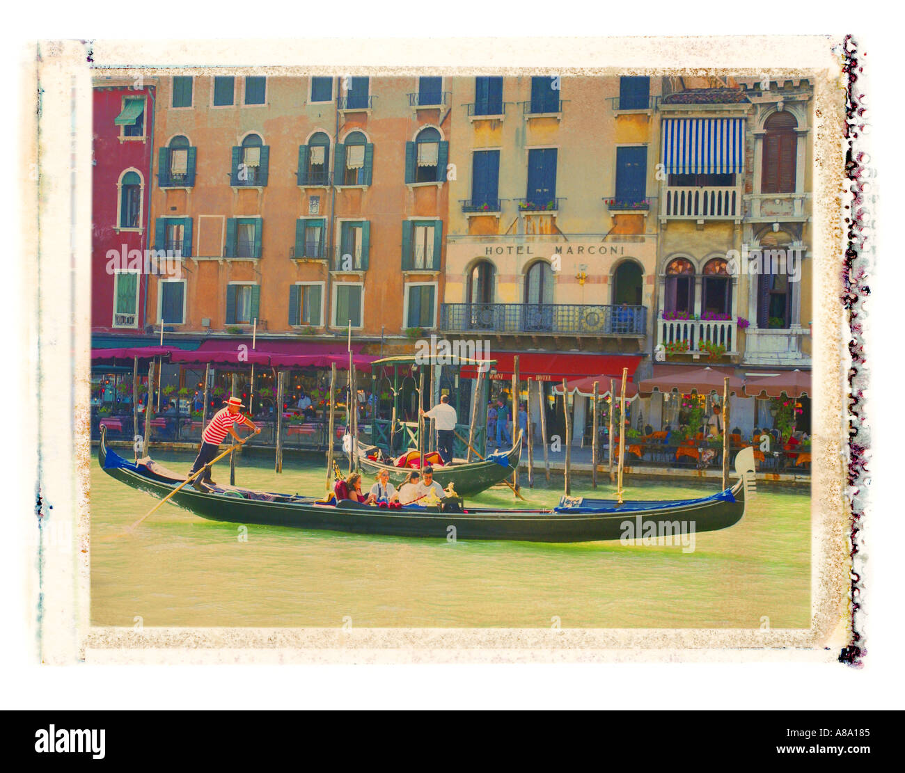 Grand Canal Venise Italie Banque D'Images