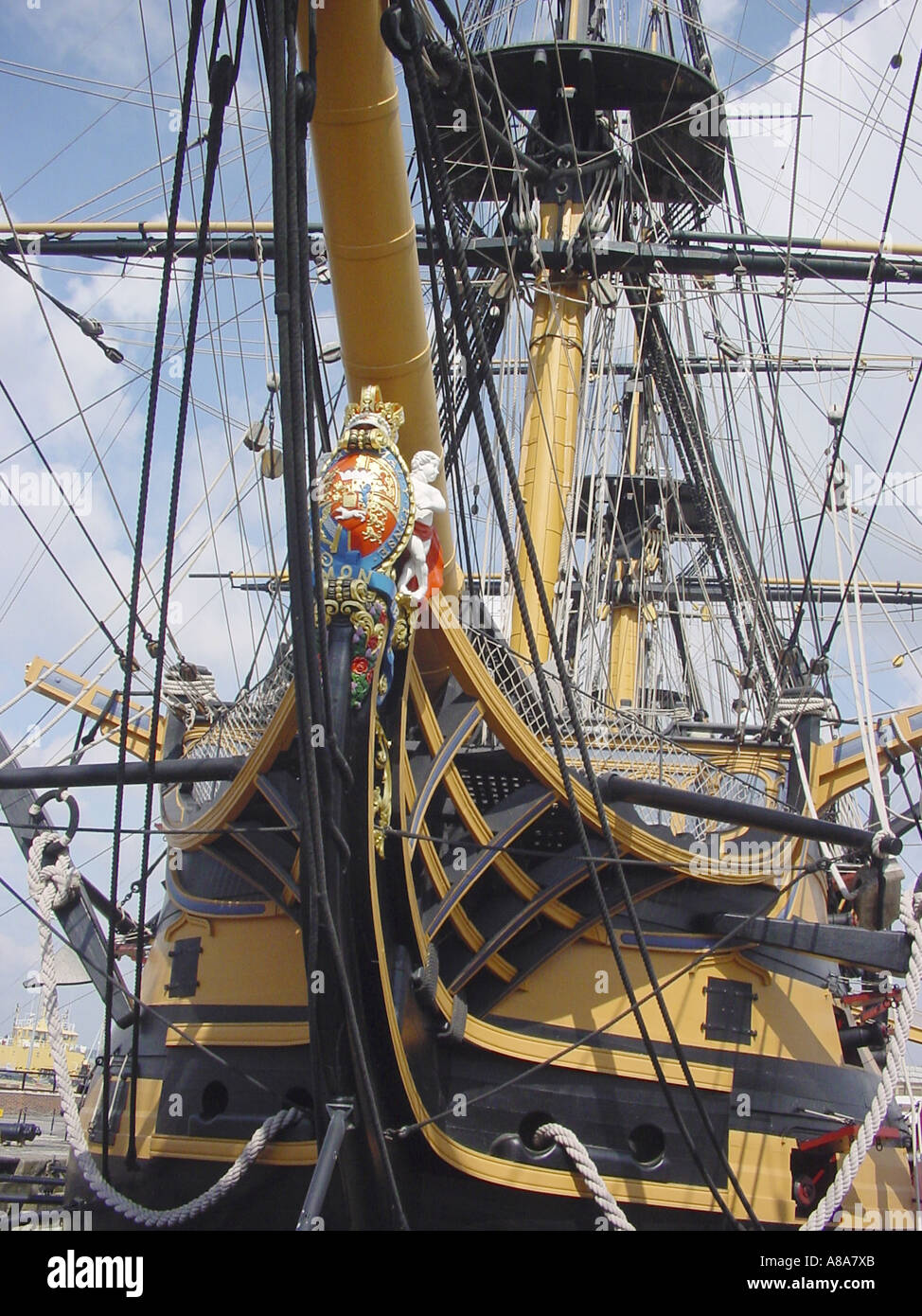 HMS Victory Portsmouth Banque D'Images