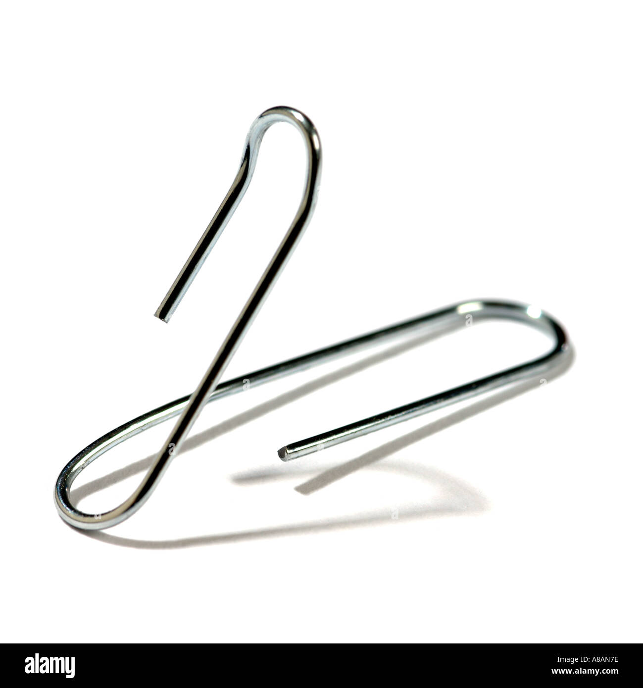 Trombone plié Banque D'Images