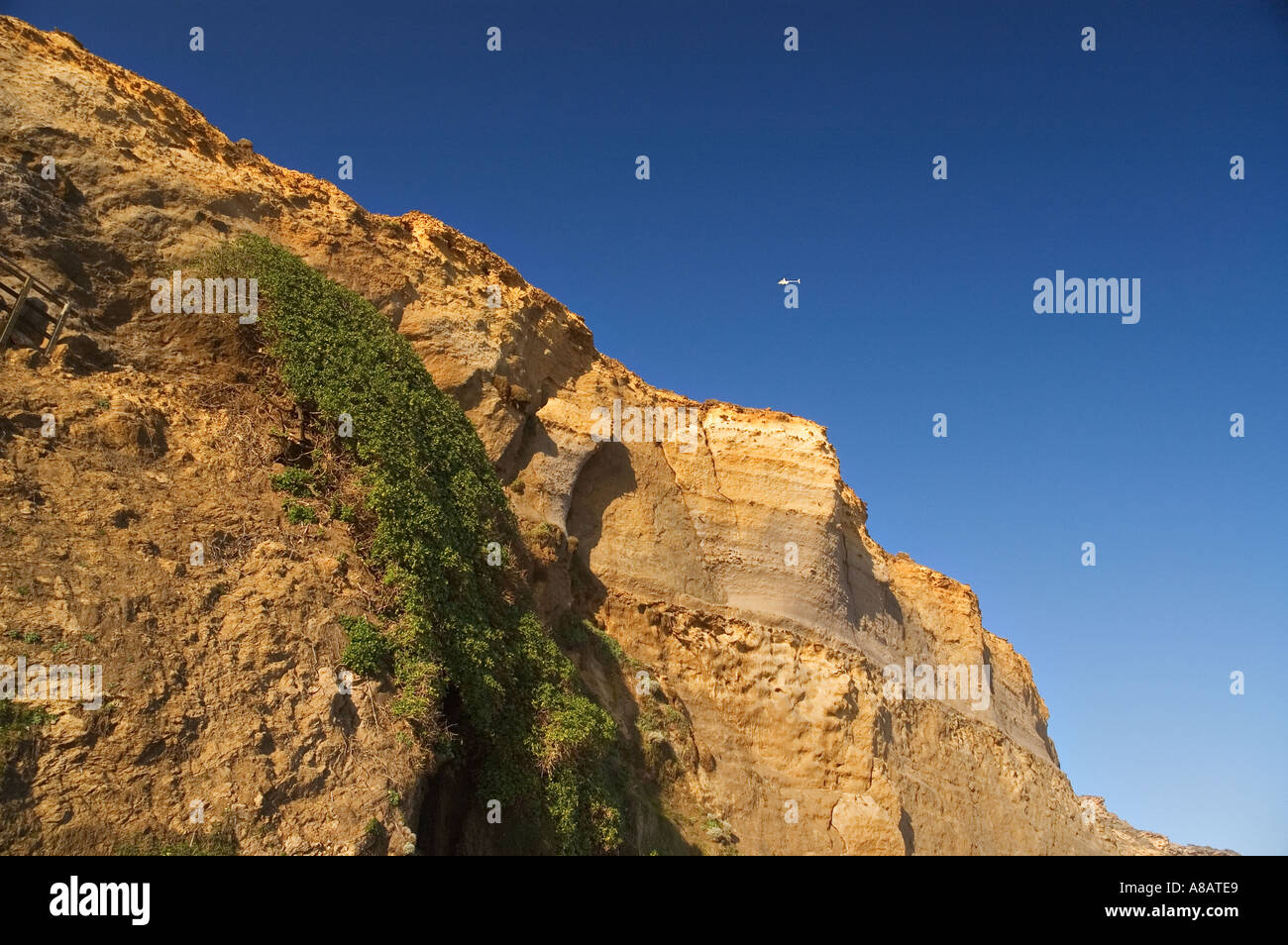 Falaise à Gibsons Étapes près des Douze Apôtres sur la Great Ocean Road Victoria en Australie Banque D'Images