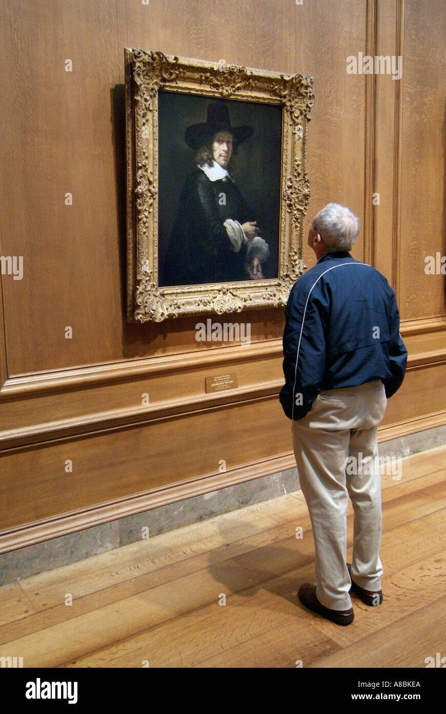 La Galerie nationale d'art œuvres de Rembrandt Von Rijn Banque D'Images