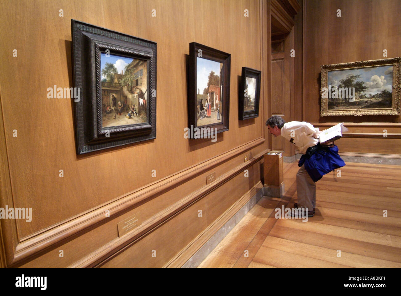 La Galerie nationale d'art œuvres de Rembrandt Von Rijn Banque D'Images