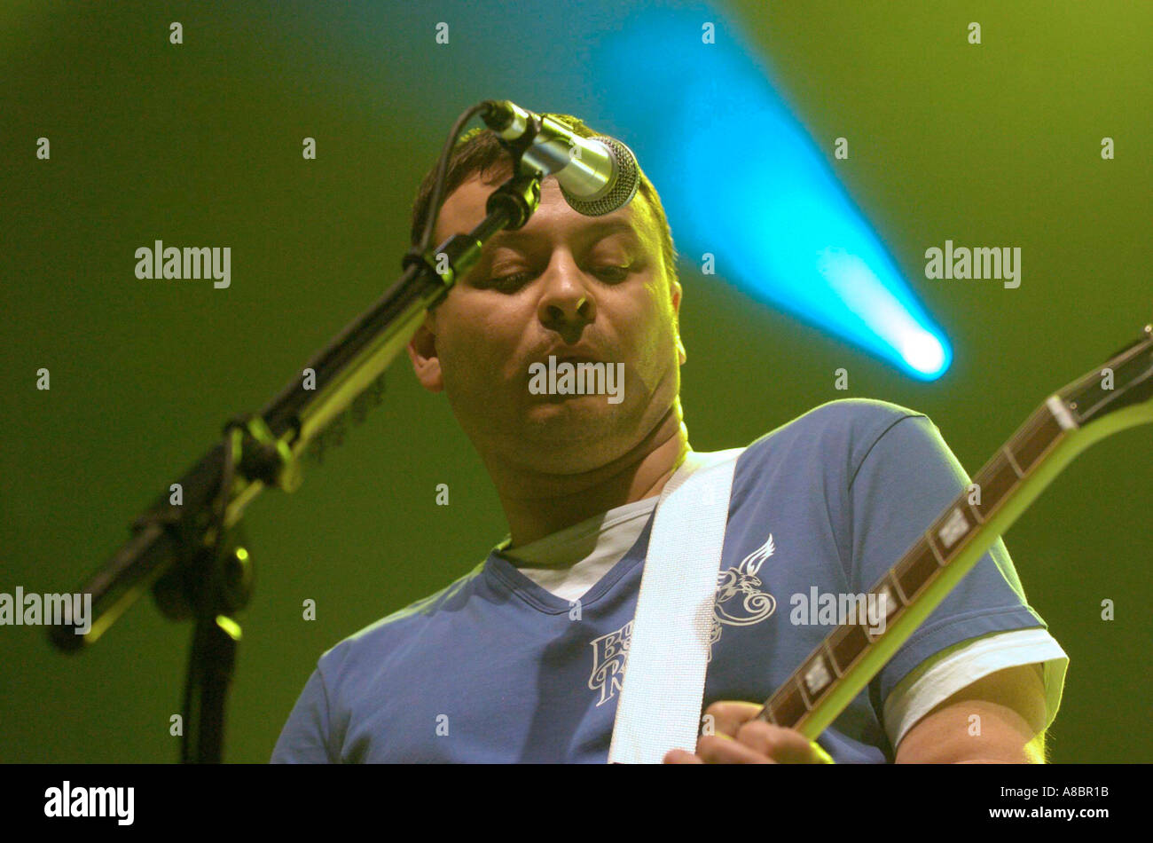 James Dean Bradfield Manic Street Preachers Brangwyn Hall South Wales Swansea Banque D'Images