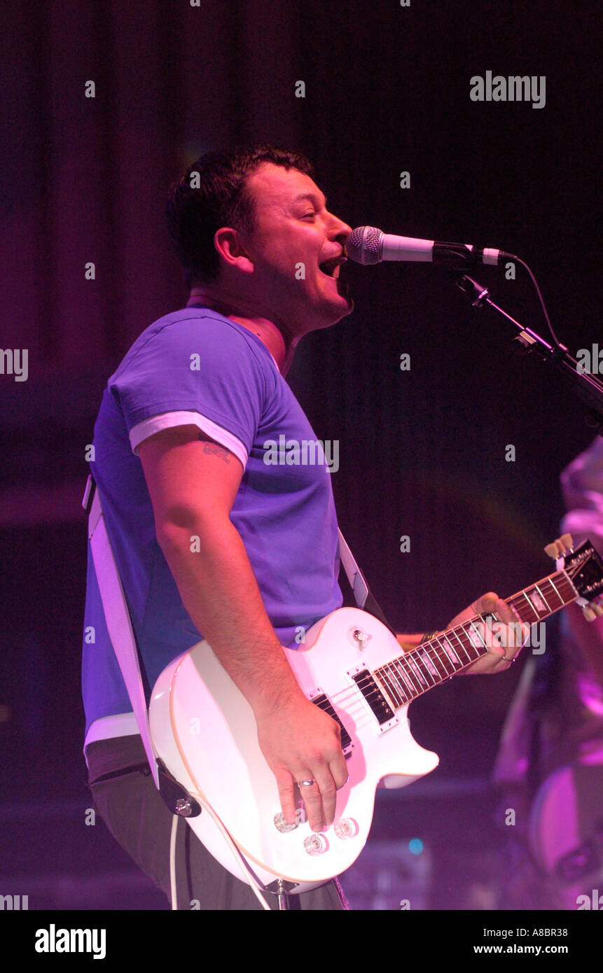James Dean Bradfield Manic Street Preachers Brangwyn Hall South Wales Swansea Banque D'Images
