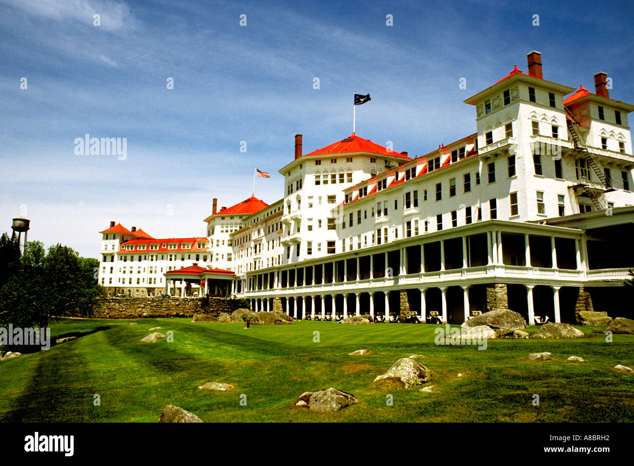 Montagnes Blanches du New Hampshire Mt Washington Resort Banque D'Images