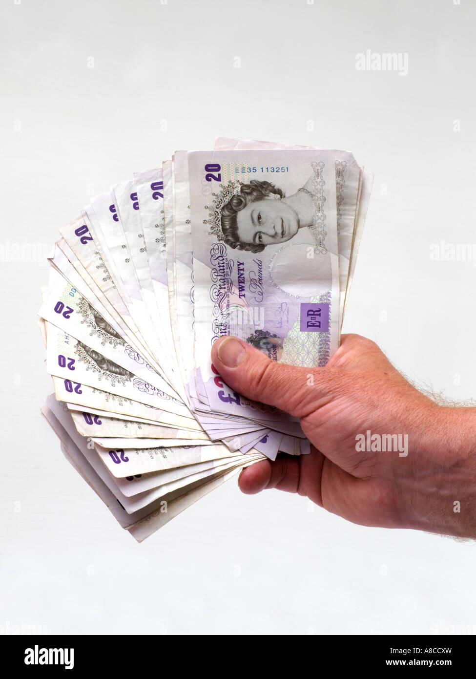 Fist Full of Money Banque D'Images