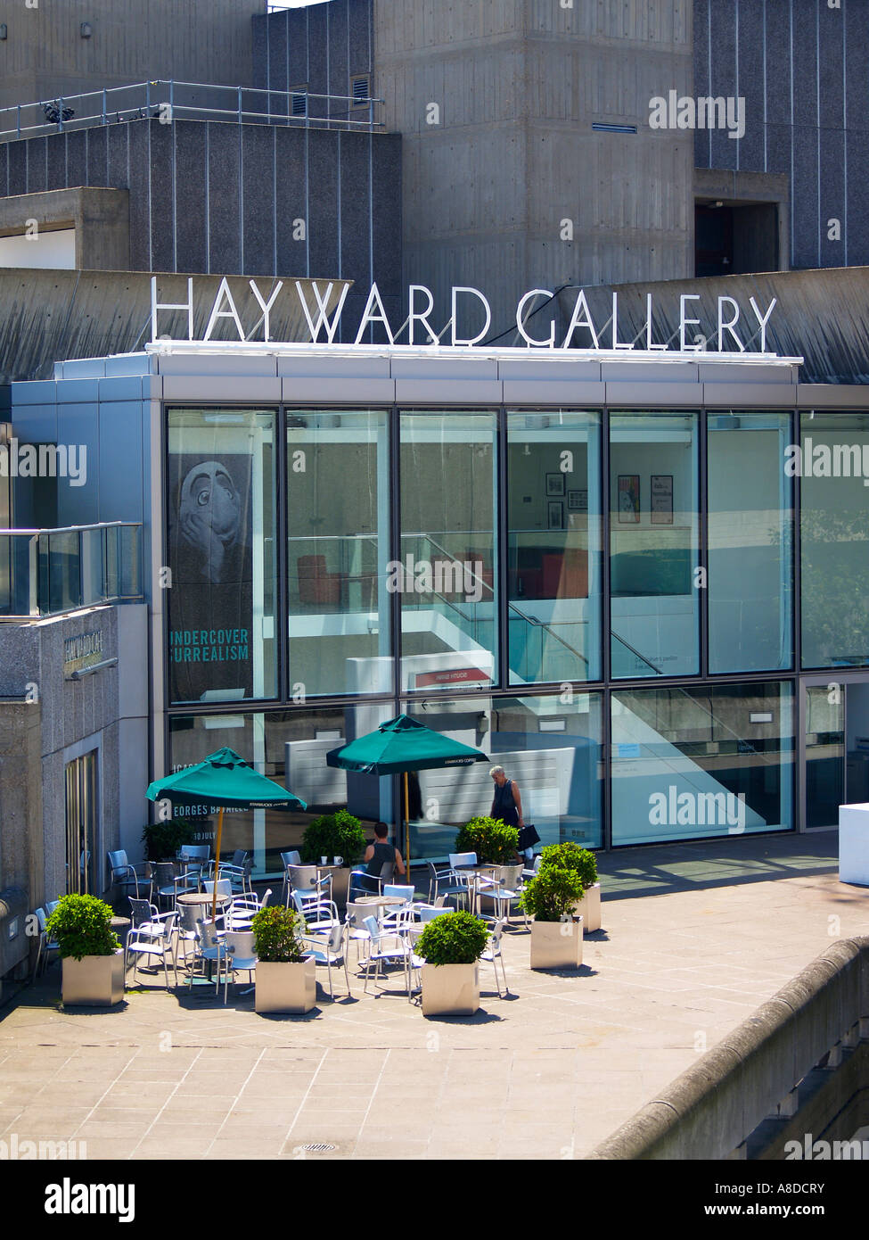 La Hayward Gallery, le Southbank Lambeth Londres Royaume-Uni Grande-Bretagne Banque D'Images