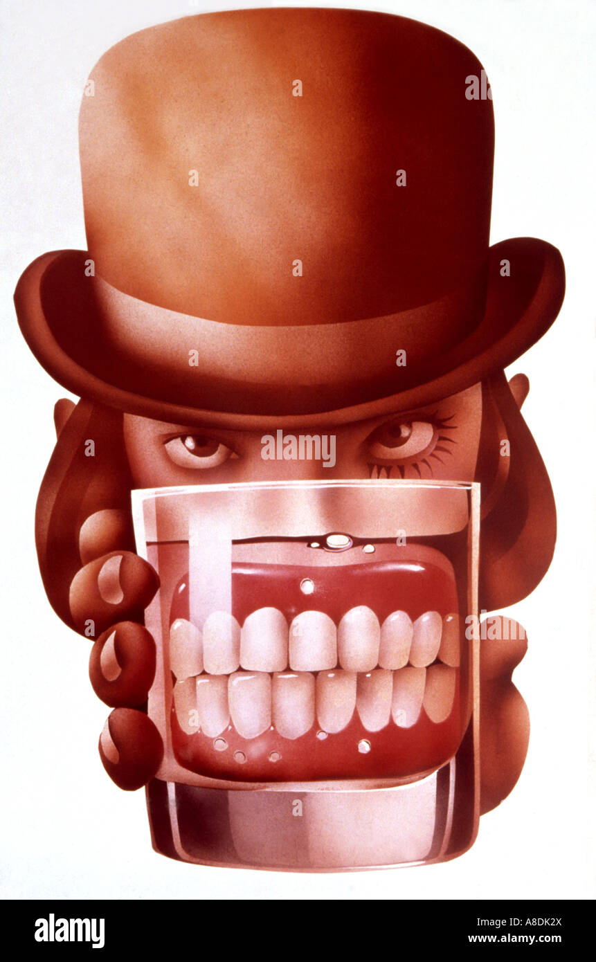 CLOCKWORK ORANGE - Illustration de l'affiche 1971 Warner film réalisé par Stanley Kubrick Banque D'Images