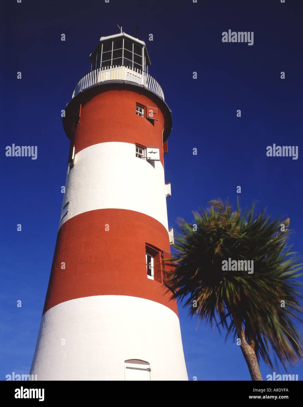 Smeaton's tower lighthouse Plymouth Hoe Devon UK Banque D'Images