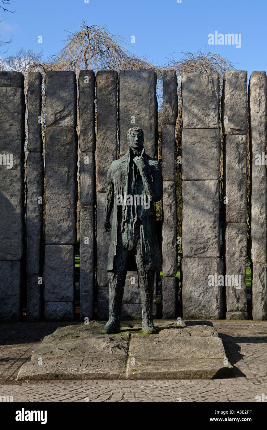 Statue de Theobold Wolfe Tone (1763-1798), St Stephen's Green, Dublin, République d'Irlande, Europe Banque D'Images