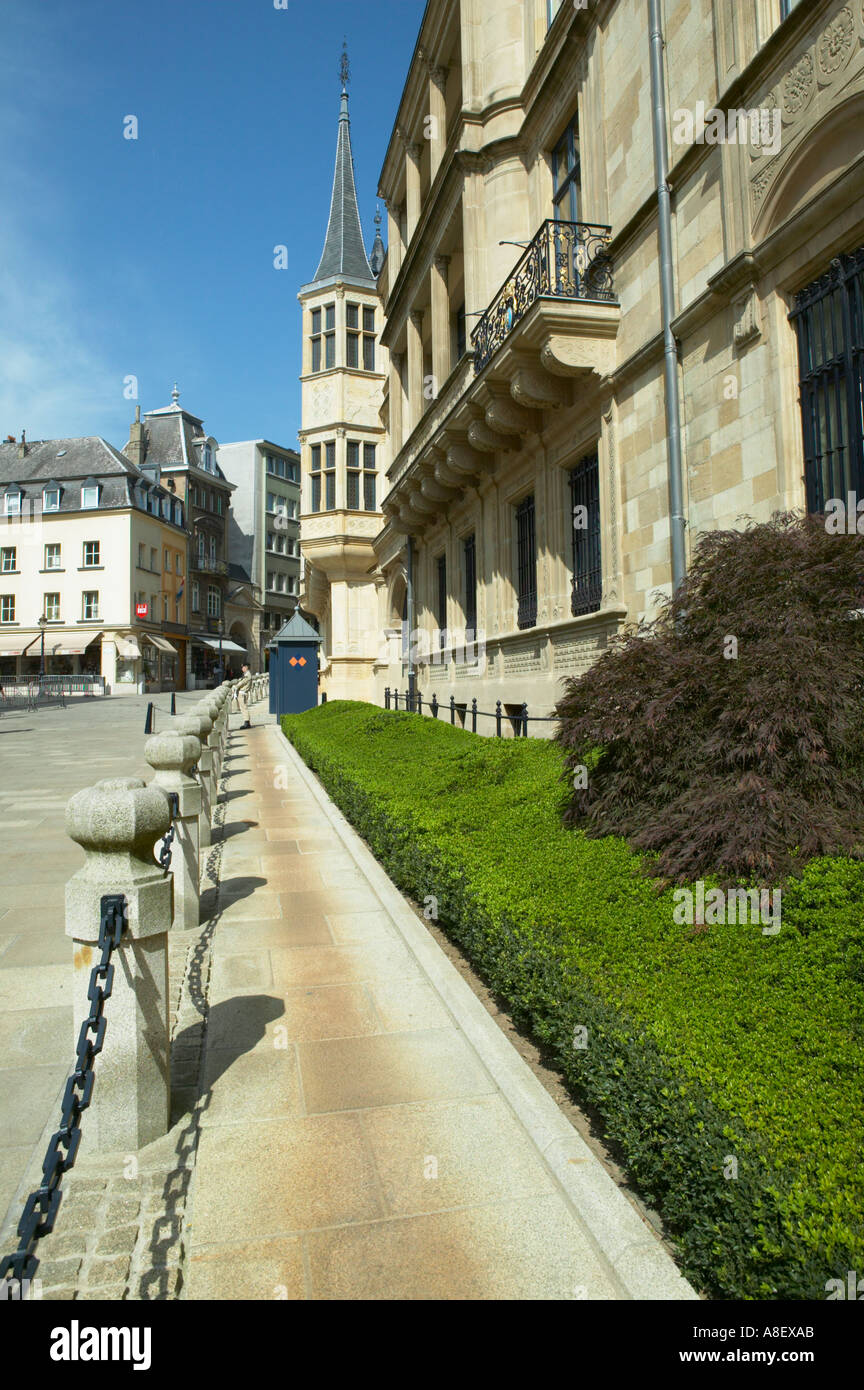 Le Palais grand-ducal, la Ville de Luxembourg Banque D'Images