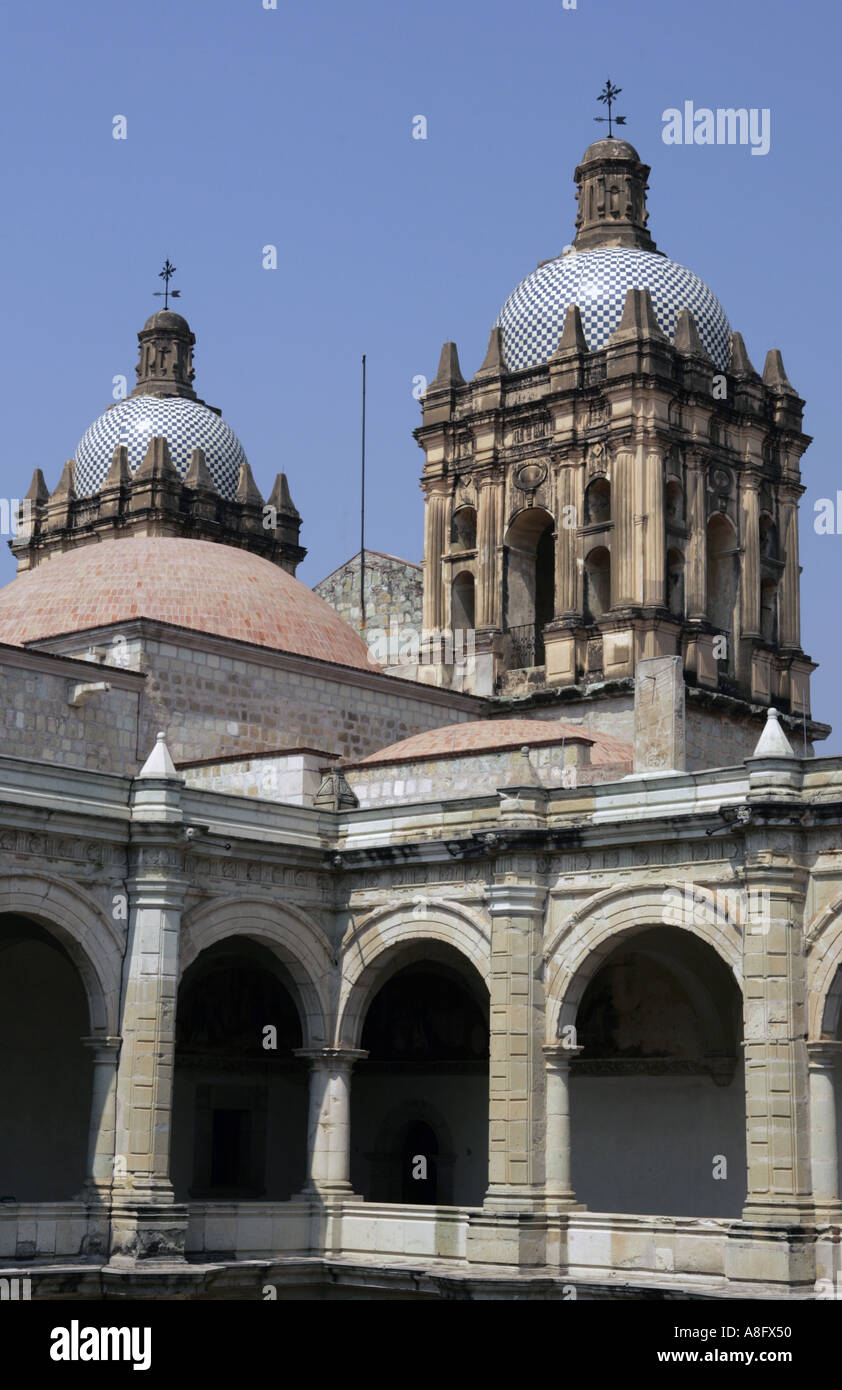 L'église Santo Domingo de Guzmán à Oaxaca au Mexique siège de l'Ordre dominicain depuis le xvie siècle Banque D'Images