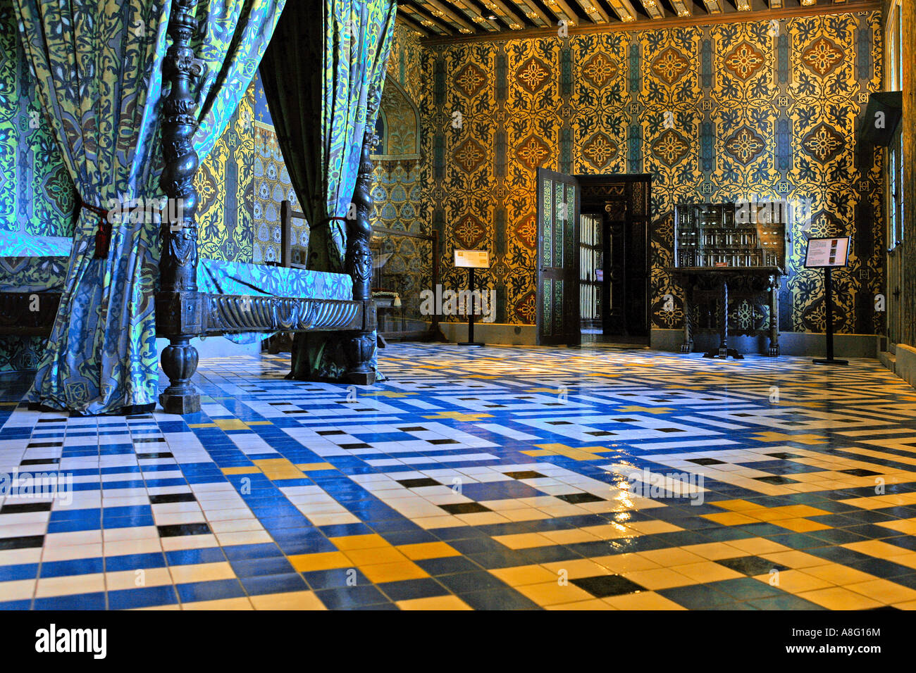 Catherine de Médicis prix dans le château de Blois France Banque D'Images