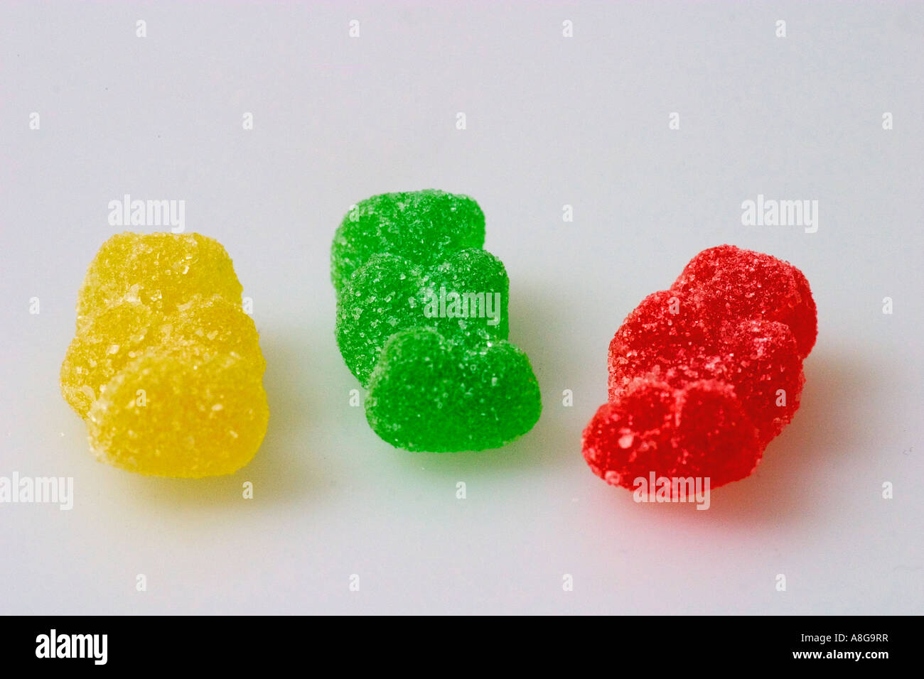 Gummy bears Banque D'Images