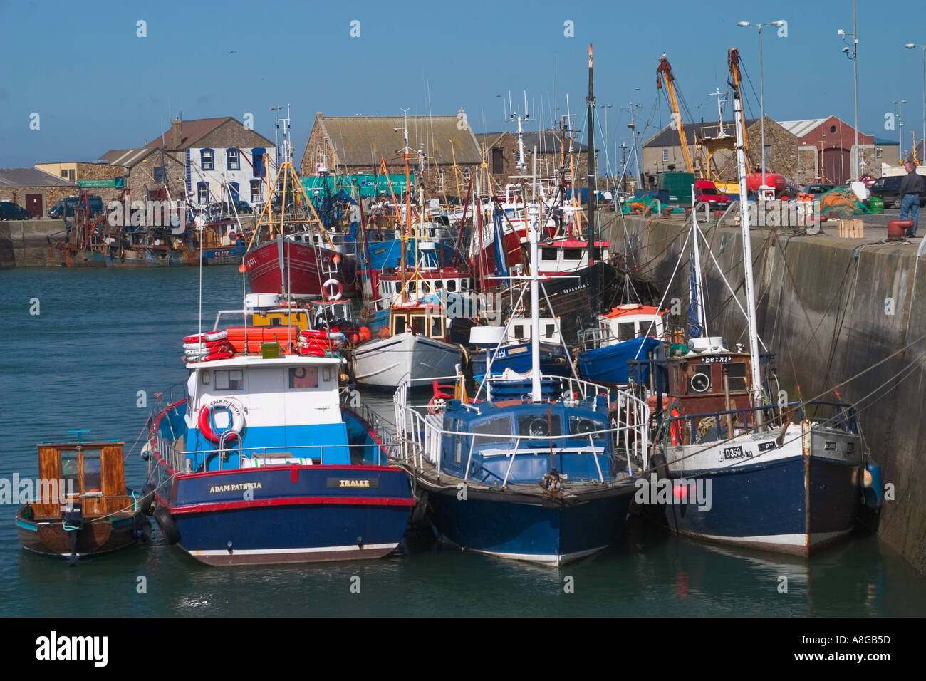 Le port de Howth Co Dublin Irlande Banque D'Images