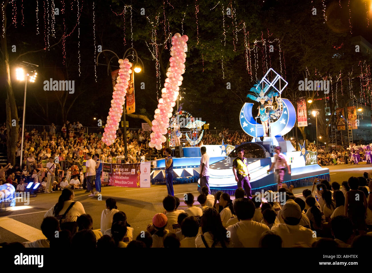 Chingay Parade 2007, Singapour Banque D'Images