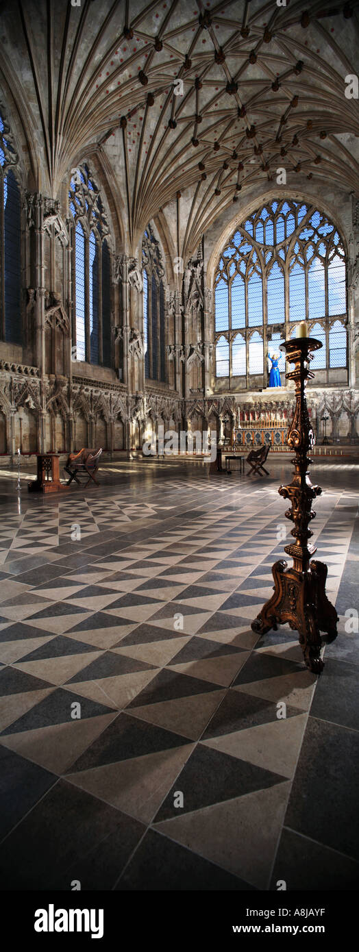 La dame Chapelle, Cathédrale d'Ely, Cambridgeshire, UK Banque D'Images