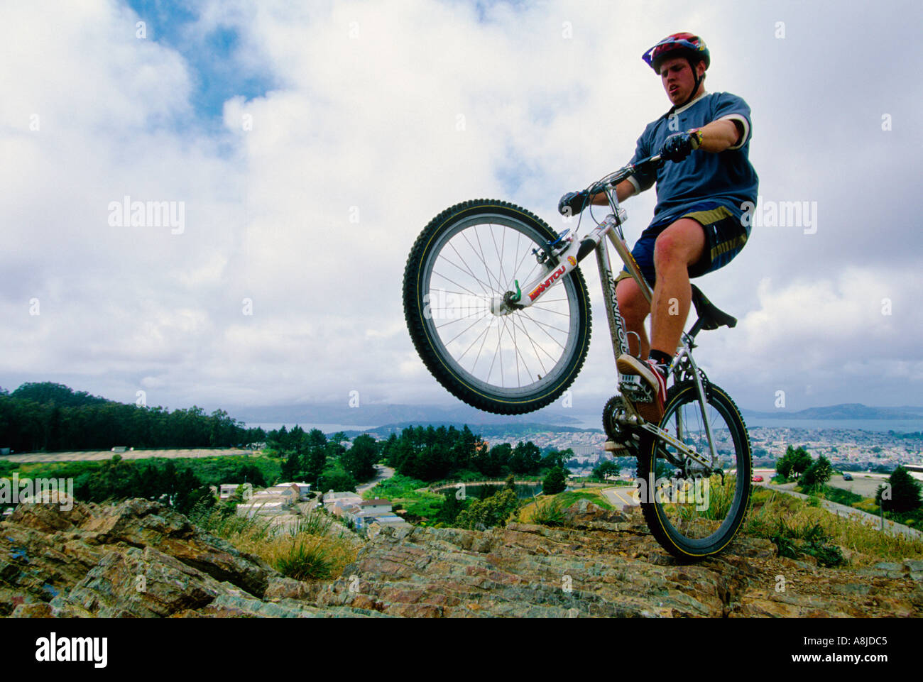 Vtt Sport Sports Banque D'Images