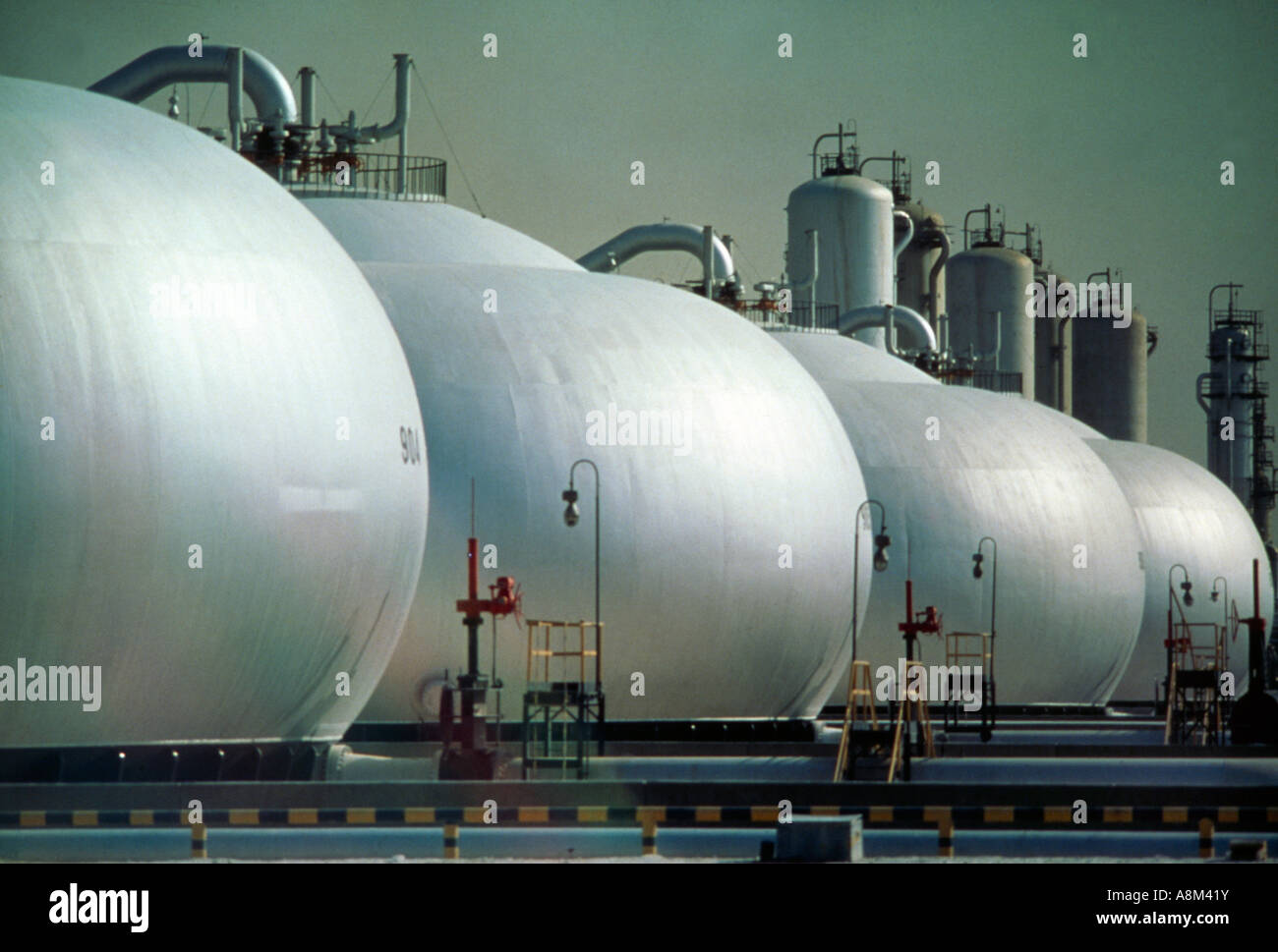 L'Arabie saoudite Abq Réservez l'Industrie Pétrole/Gaz Banque D'Images