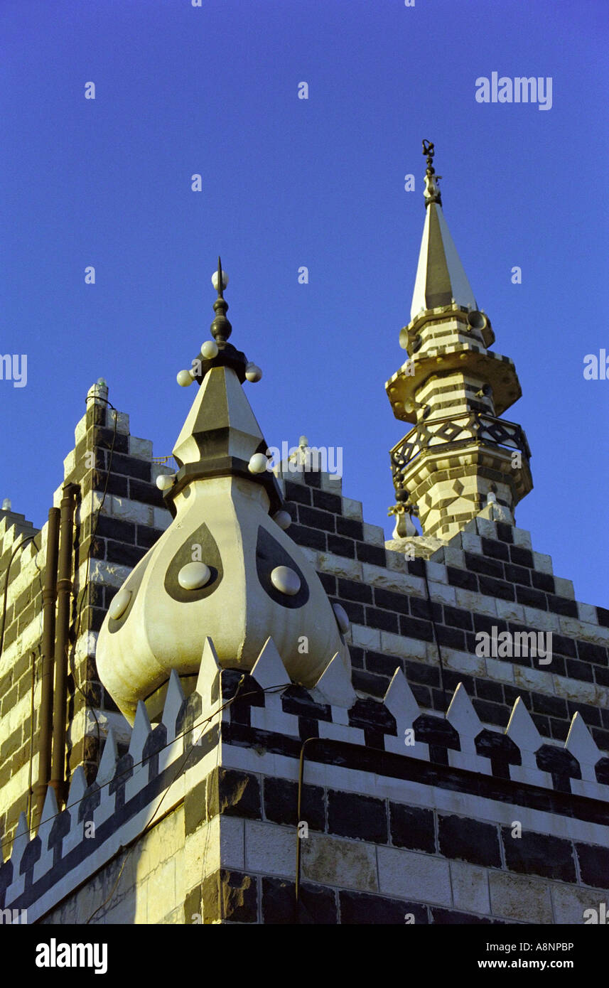 La Mosquée Abu Darwish - Amman, Jordanie Banque D'Images