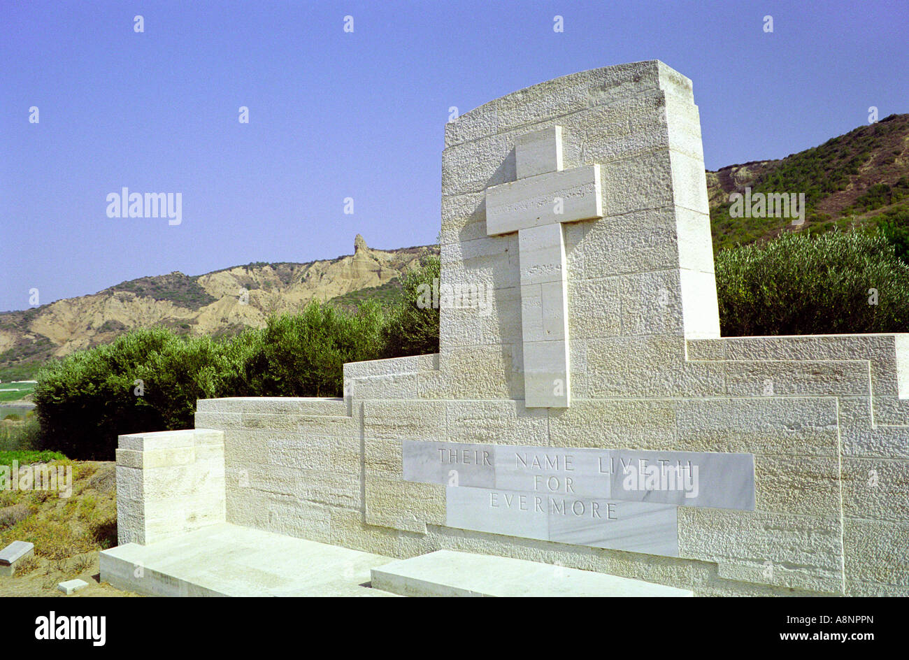 ANZAC War Memorial - Gallipoli, TURQUIE Banque D'Images