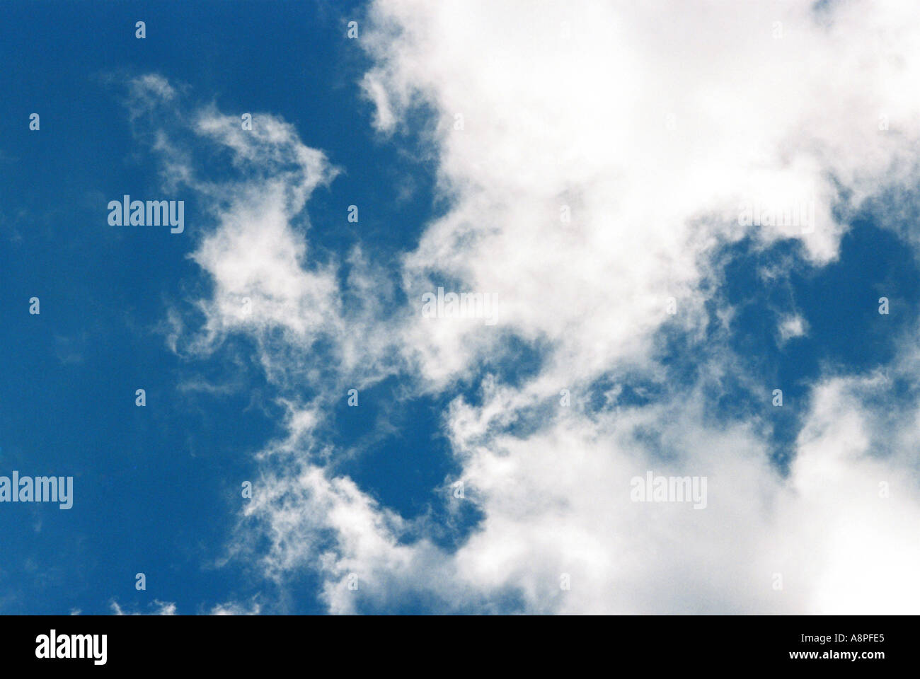 Ciel et nuages, low angle view Banque D'Images