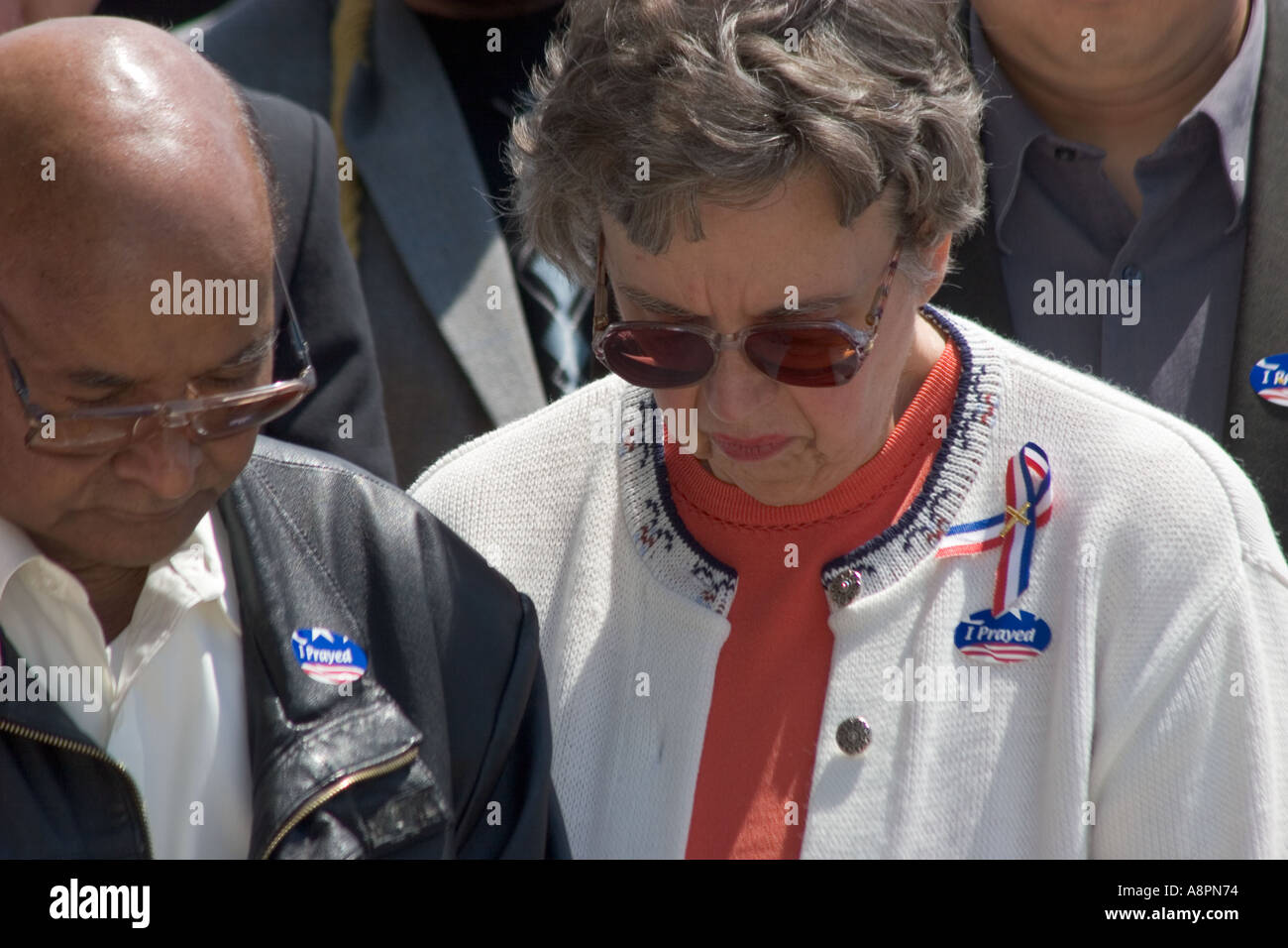 Journée nationale de prière à Troy dans le Michigan Banque D'Images