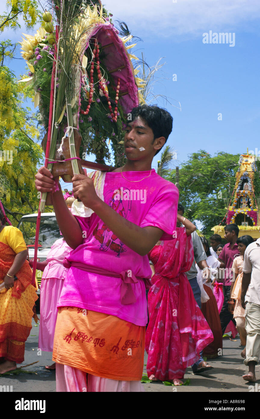 Festival hindou de thaipusam cavadee Banque D'Images