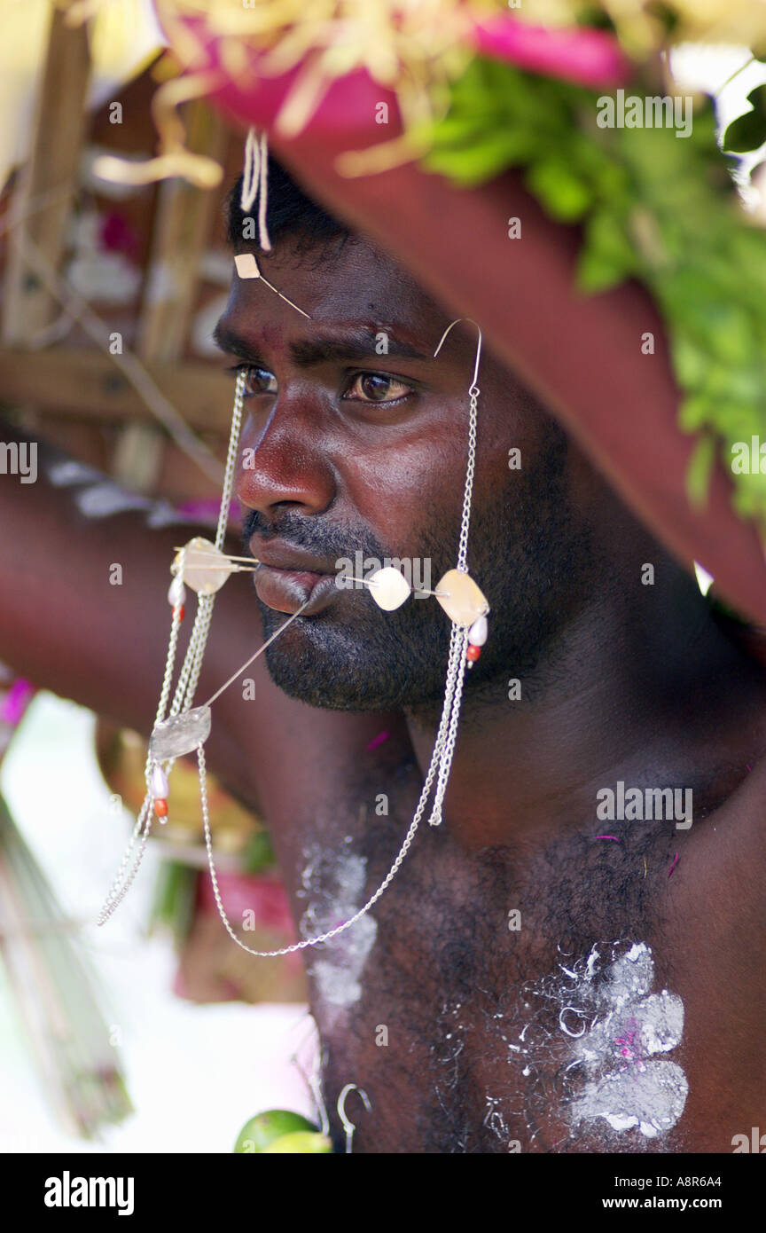 Festival hindou de thaipusam cavadee Banque D'Images