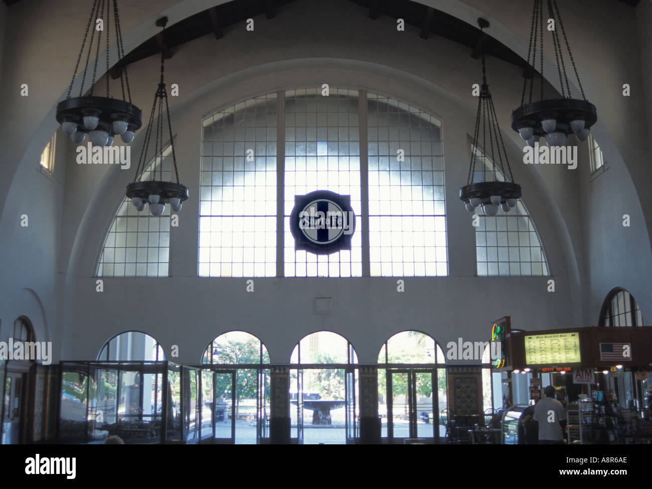 Santa Fe Depot intérieur 1 San Diego CA seulement Banque D'Images