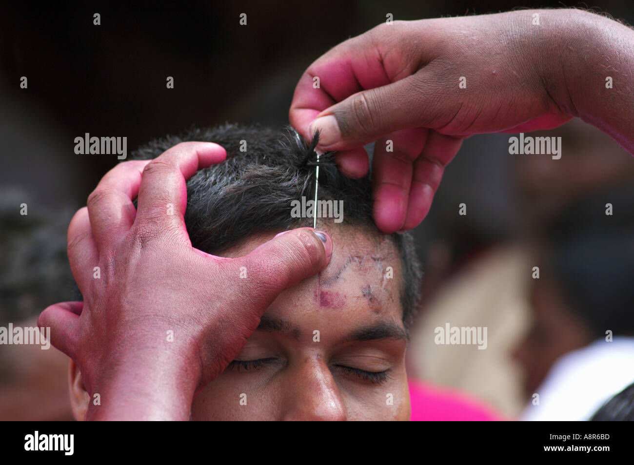 Festival hindou de thaipusam cavadee Banque D'Images