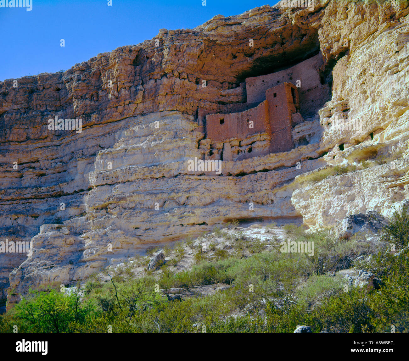 Le Parc National de Mesa Verde dans le Colorado USA Indian cliff dwellers Banque D'Images