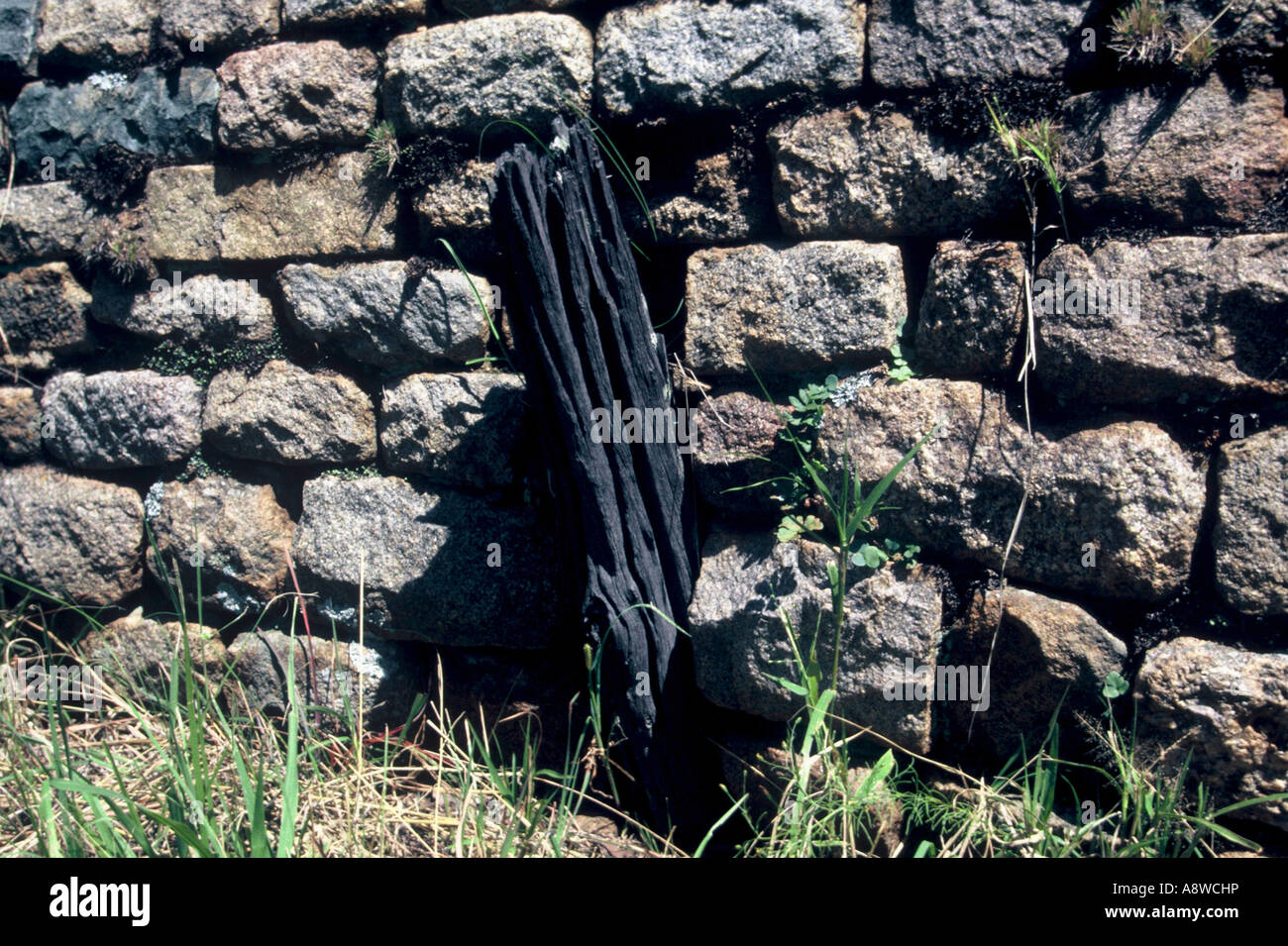 Ruines de kame Banque D'Images